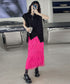 Drop Shoulder Zipper Top